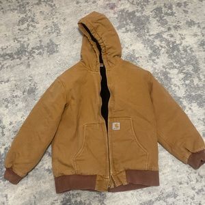 Boys/girls Carhart tan jacket